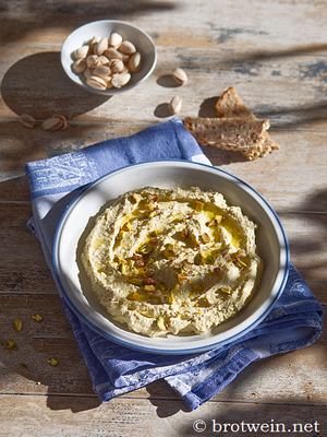 Pistazien Aufstrich als Pistazien-Feta-Dip