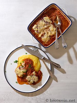 Schweinefilet mit Parmaschinken aus dem Ofen