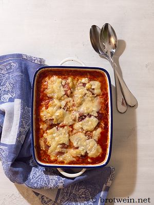 Schweinefilet mit Parmaschinken aus dem Ofen