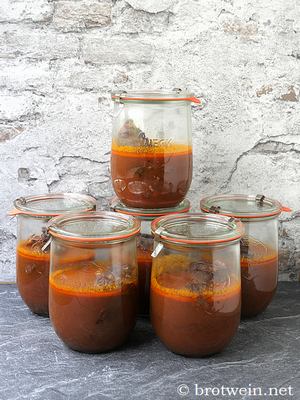 Rinderrouladen einkochen - Rouladen im Glas einwecken