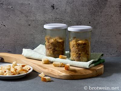 Knödel im Glas - Semmelknödel auf Vorrat eingewecken