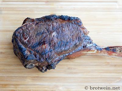 Steakfleisch ruhen lassen