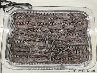 Fertiges Trockenfleisch