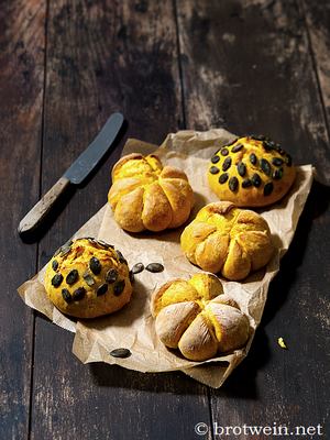 Kürbisbrötchen Rezept