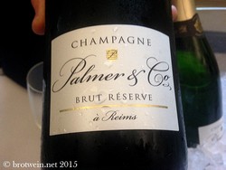 Falstaff Champagner Gala 2015: Dieser Brut Reéserve von Palmer liegt 4 Jahre auf der Hefe