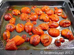 Tomaten im Ofen geröstet