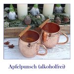 Apfel-Punsch mit Orange, Ingwer und Zimt (alkoholfrei)