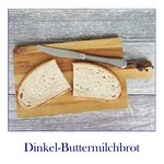 Dinkelbrot mit Buttermilch und Hefe