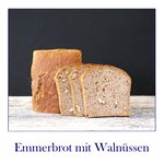 Emmerbrot mit Hefe und Walnüssen