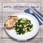 Grünkohlsalat – Rezept mit Apfel und Nüssen