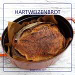 Hartweizenbrot wie in Italien als Topfbrot