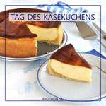 Käsekuchen mit Boden