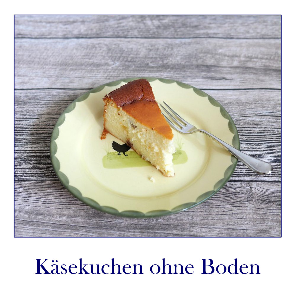 Käsekuchen ohne Boden – einfaches Rezept