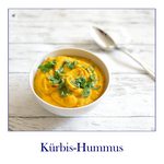 Kürbis Hummus - Rezept für cremigen Aufstrich / Dip