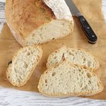 Mediteranes Weißbrot – Rezept mit Hartweizen und über Nacht Gare
