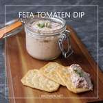 Mediterraner Aufstrich mit getrockneten Tomaten & Feta