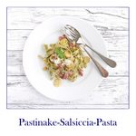 Tagliatelle mit Pastinake und Salsiccia - winterliche Pasta