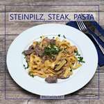 Tagliatelle mit Steinpilze und Sahnesauce – Pasta