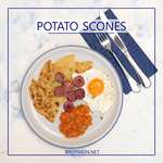 Potato Scones – Schottische Tattie Scones mit Kartoffel