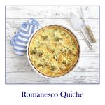 Romanesco Quiche mit Bergkäse und Mürbeteig