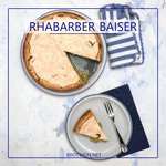 Rhabarber Baiser Kuchen