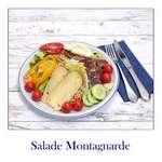 Salat mit Käse und Schinken – Salade Montagnarde