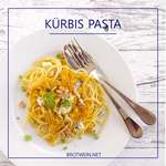 Kürbis Pasta – Spaghetti mit Kürbis, Gorgonzola und Walnüssen