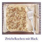 Zwiebelkuchen mit Hackfleisch