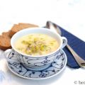 Käse Lauch Suppe mit Hackfleisch Rezept