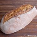Brot: Roggenmischbrot mit Sauerteig und Vorteig