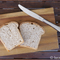 Toastbrot als Weizentoast mit 25 % Vollkornmehl