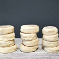 Toasties Rezept - englische Muffins / Toastbrötchen selber backen
