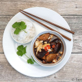 Tofu vietnamesisch - Seidentofu mit Shiitake Pilzen