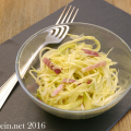 Bayerischer Krautsalat - überbrühter Weißkautsalat