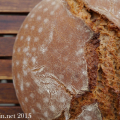 Brot: Bauernbrot mit Sauerteig Roggen-Weizen-Mischbrot